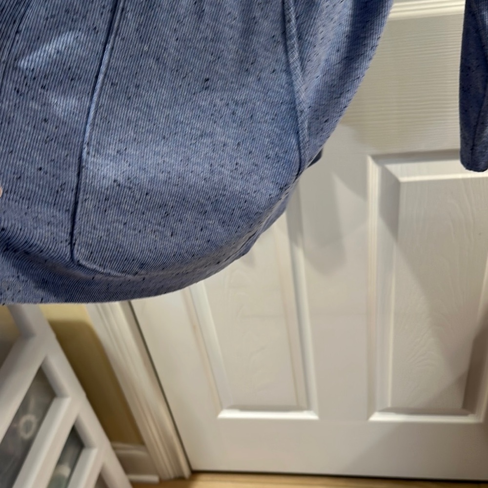 Women's space dyed Open Front Cardigan - Picture 4 of 5